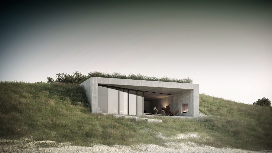 Patrick Bradley Architects Atlantic Studio Modern Rural Donegal Concrete Inside Outside Vernacular Glazing Contemporary Cool Northern Ireland Irish Coast 1