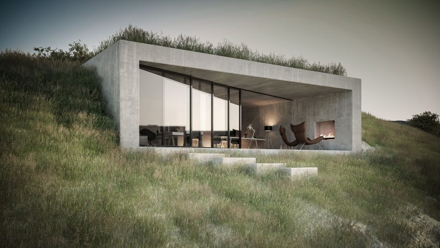 Patrick Bradley Architects Atlantic Studio Modern Rural Donegal Concrete Inside Outside Vernacular Glazing Contemporary Cool Northern Ireland Irish Coast 2