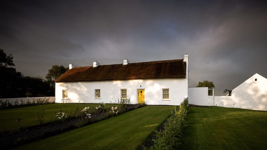 01 Patrick Bradley Architects Listed Building Architecture Conservation Restoration Heritage Renovation Thatch Cottage Deerpark Vernacular Irish Clachan Old New Grade B2 3 TNI