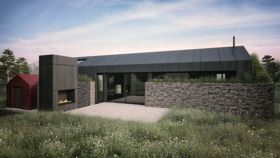 Patrick Bradley Architects Building Architecture Conservation Restoration Heritage Renovation Stone Cottage Extension Modern Vernacular Ireland Old New Donegal Ireland 4