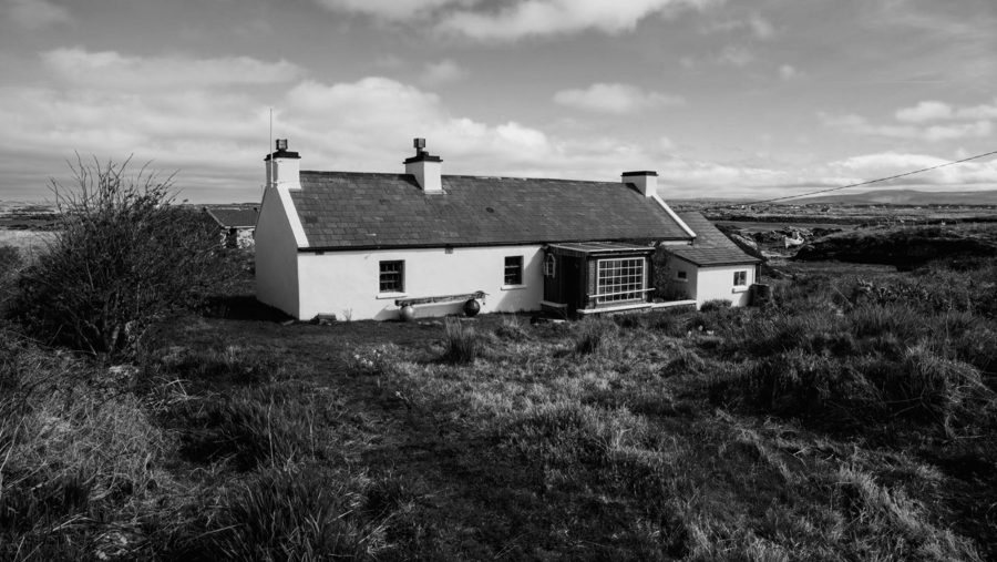 Patrick Bradley Architects Listed Building Architecture Conservation Restoration Heritage Renovation Thatch Cottage Extension Modern Vernacular Ireland Old New 1