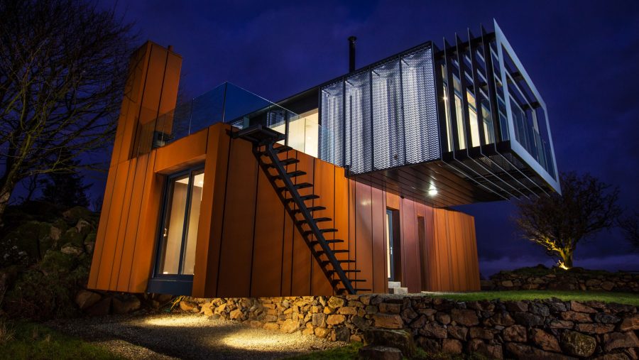 Patrick Bradley Architects Shipping Container Architecture Grand Designs Rural Bespoke Northern Ireland Vernacular Dwelling On A Farm RIBA Award Winning Grillagh Water 19