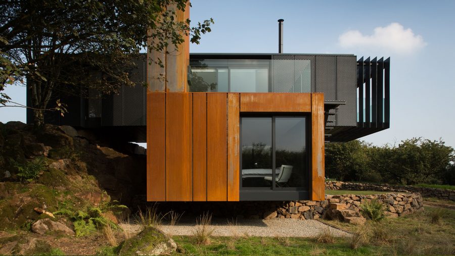 Patrick Bradley Architects Shipping Container Architecture Grand Designs Rural Bespoke Northern Ireland Vernacular Dwelling On A Farm RIBA Award Winning Grillagh Water 2