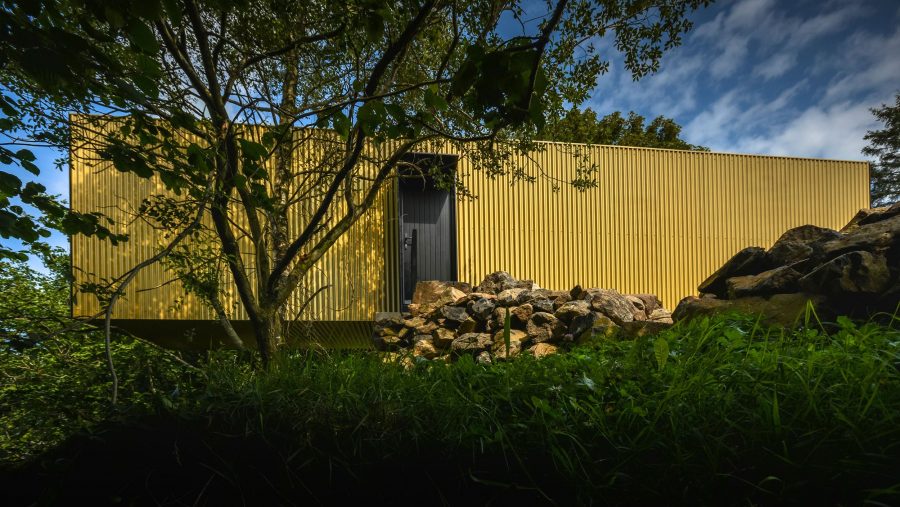 Patrick Bradley Architects Shipping Container Architecture Grand Designs Rural Bespoke Northern Ireland Vernacular Dwelling On A Farm RIBA Award Winning Grillagh Studio 4