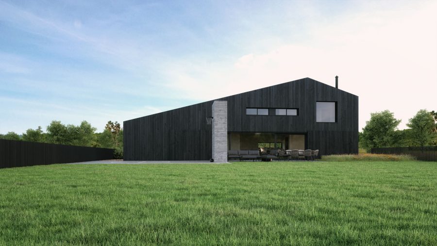 Patrick Bradley Architects Peatlands House Modern Burnt Timber Rural Mayo Barn Inside Outside Spaces Vernacular Glazing Contemporary Cool Replacement Dwelling 7